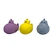 submarine-shaped natural rubber bath toy